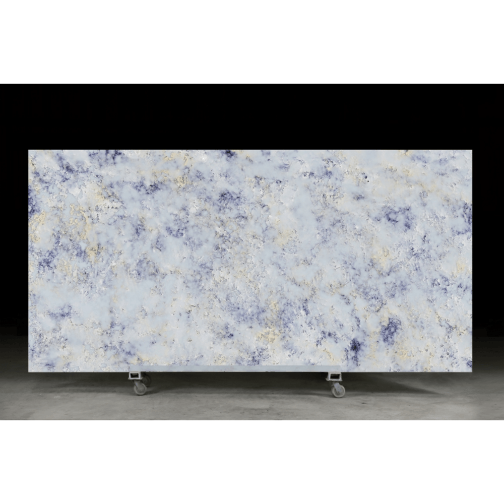 Light Blue Quartz vân đá tự nhiên