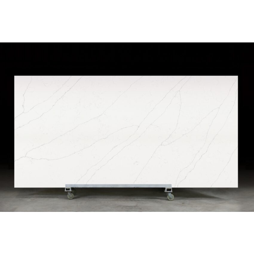White quartz stone (PXQZ231205-1) (PXQZ231205-1) thumbnail 2