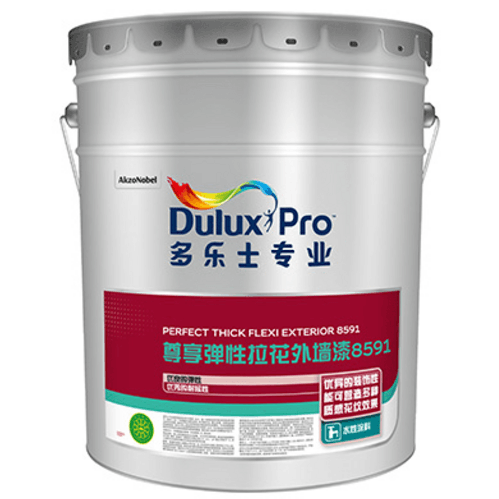 K8591 — Sơn ngoại thất tạo hoa văn đàn hồi Dulux Professional Tôn Hưởng