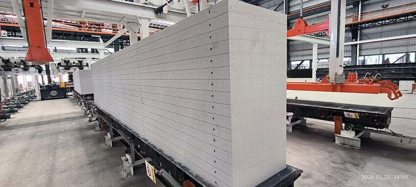 Tấm tường bê tông khí chưng áp ALC/AAC siêu mỏng 50, 75mm Langhui (Lightweight ultra-thin 50, 75mm AAC (ALC) concrete wall panels) thumbnail 2