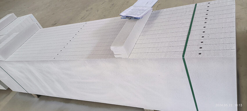 Tấm tường bê tông khí chưng áp ALC/AAC siêu mỏng 50, 75mm Langhui (Lightweight ultra-thin 50, 75mm AAC (ALC) concrete wall panels) thumbnail 3