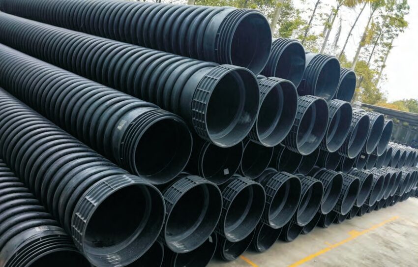 Ống cấu trúc vách quấn PE B(D) (ống Krah xẻ rãnh) (MUN-DRAINAGE-3618) thumbnail 8