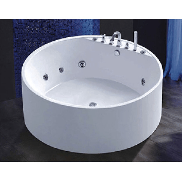 Bồn tắm tròn đặt sàn massage Mijic MB101