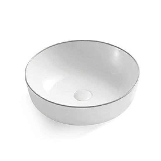 Chậu rửa nghệ thuật đặt bàn Mijic 636Y (viền chỉ mảnh)