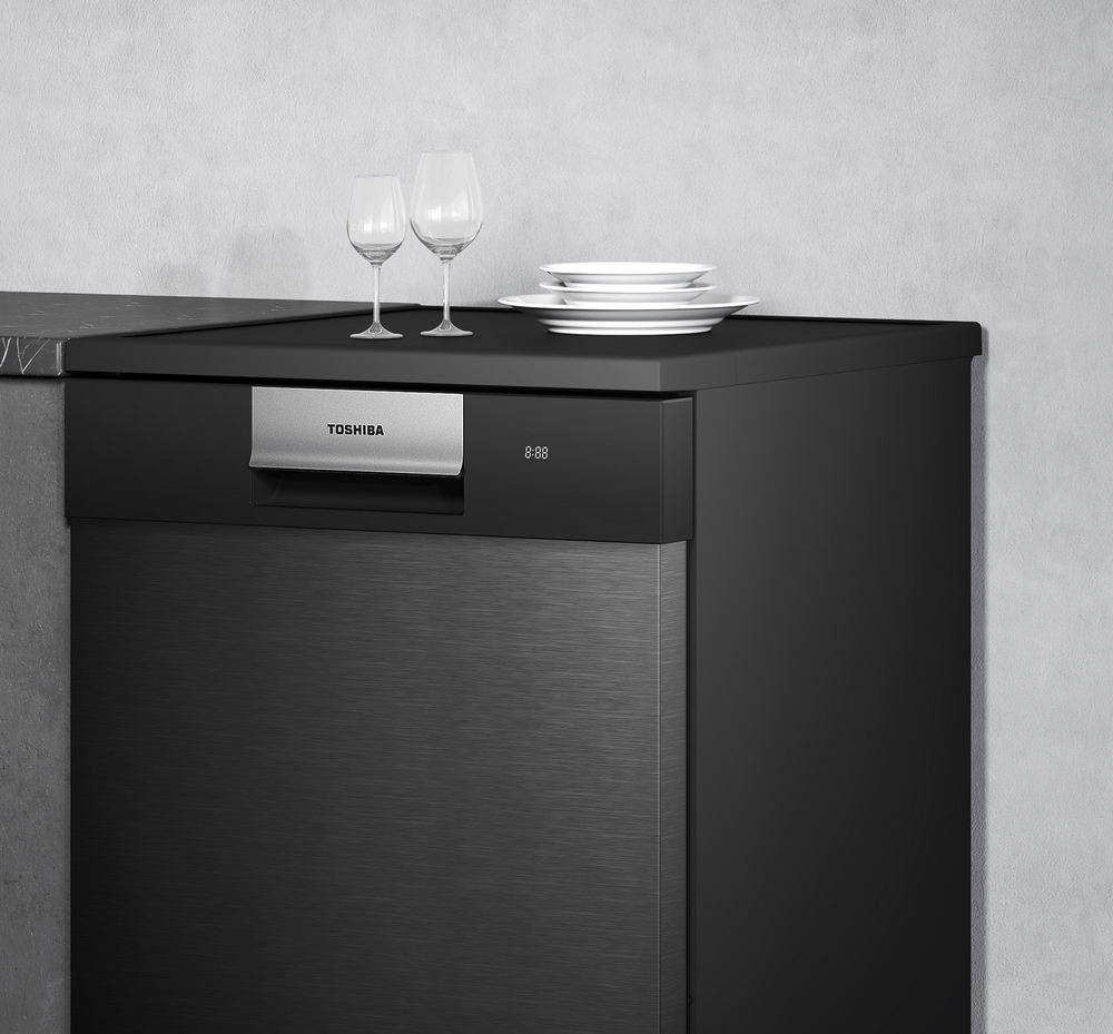 Máy Rửa Chén Toshiba Originclean™ DW-15F7(G)-VN