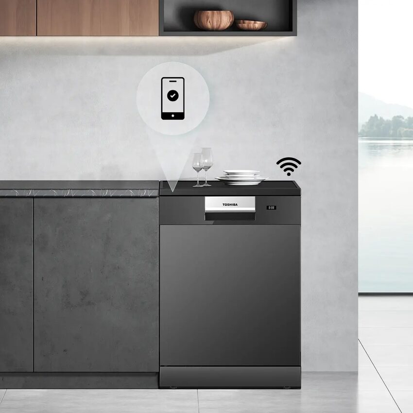 Máy Rửa Chén Toshiba Originclean™ DW-15F8(B)-VN (DW-15F8(B)-VN) thumbnail 4